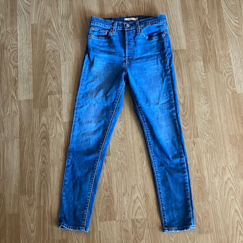 Levi Wedgie skinny jeans